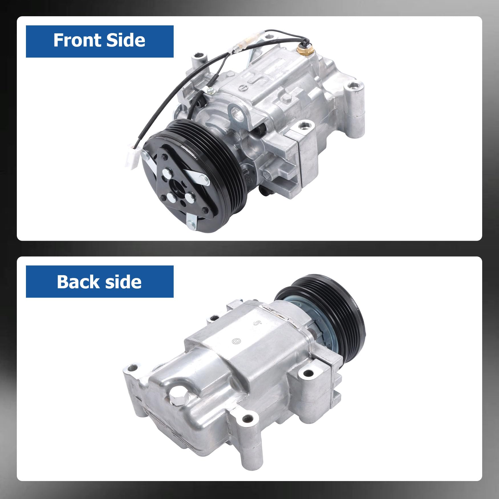 Amazon.com: WFLNHB AC Compressor Clutch Ports 5 Grooves
